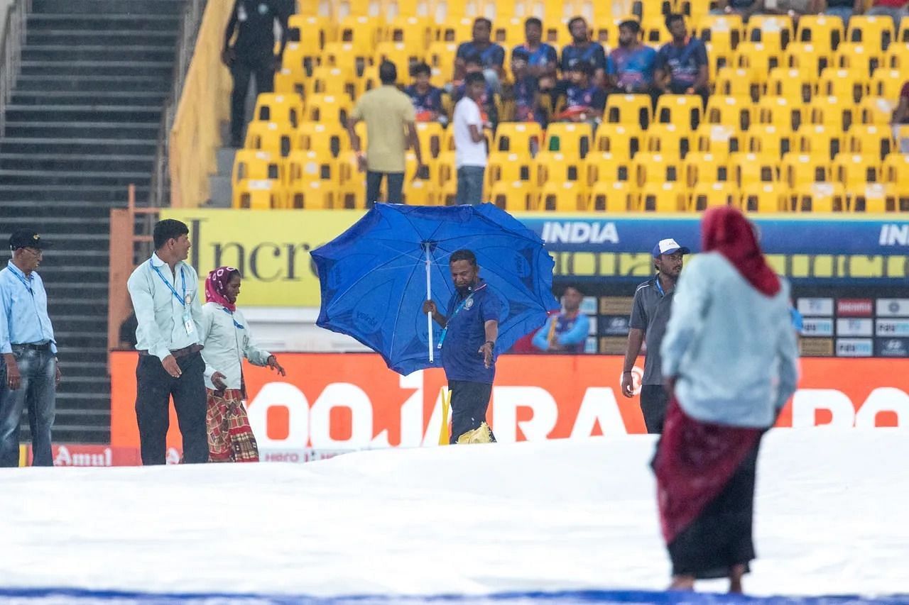 Rain could play the spoilsport in tonight&#039;s series decider between India and South Africa (Image Courtesy: BCCI)