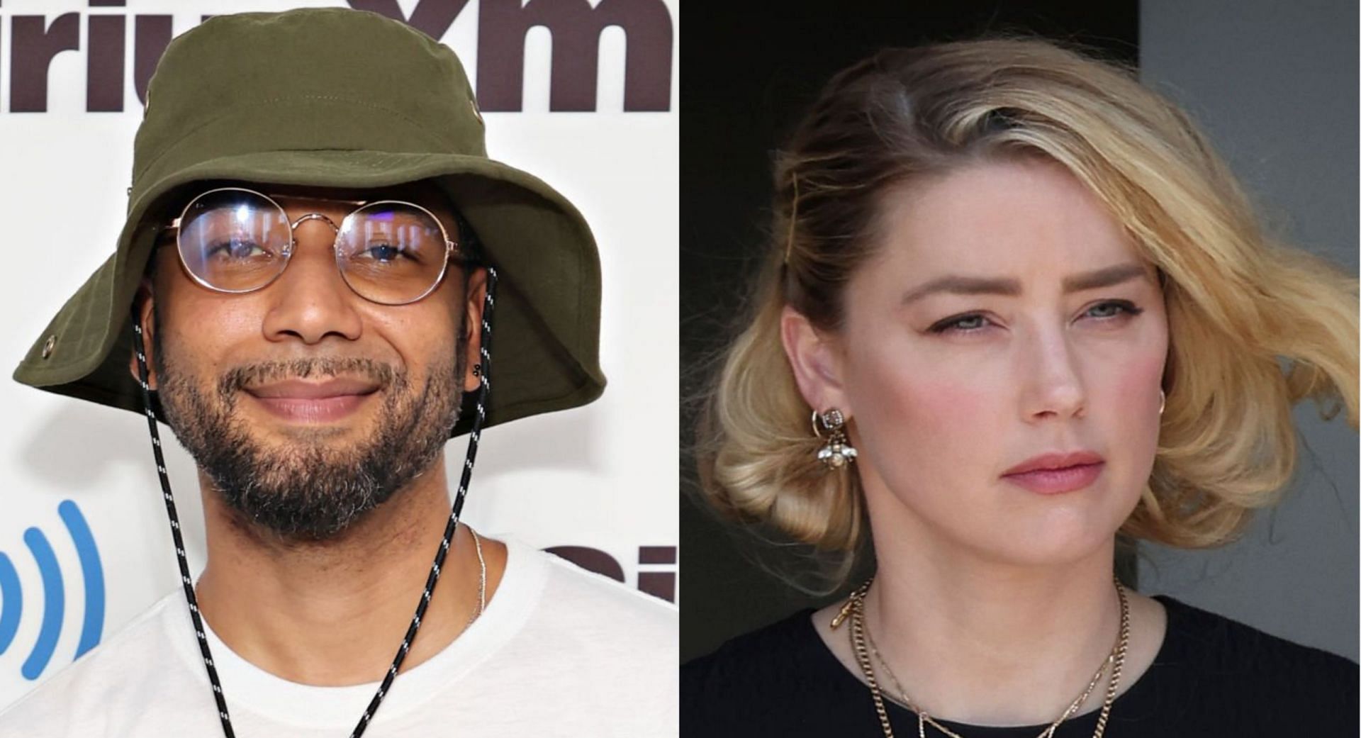 Jussie Smollett was recently compared to Amber Heard for their respective latest interviews (Image via Getty Images)