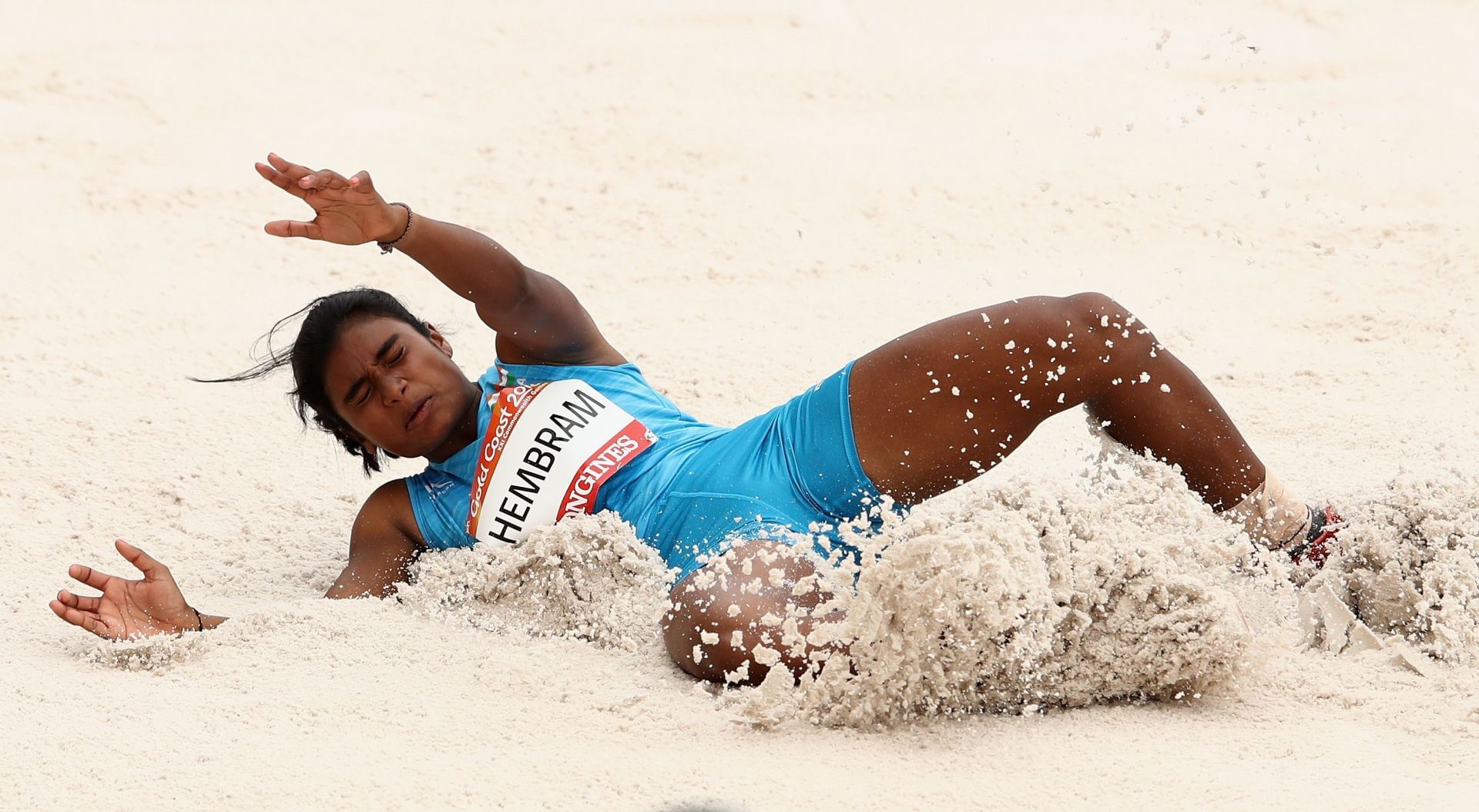 B Aishwarya breaks triple jump record at National InterState Athletics