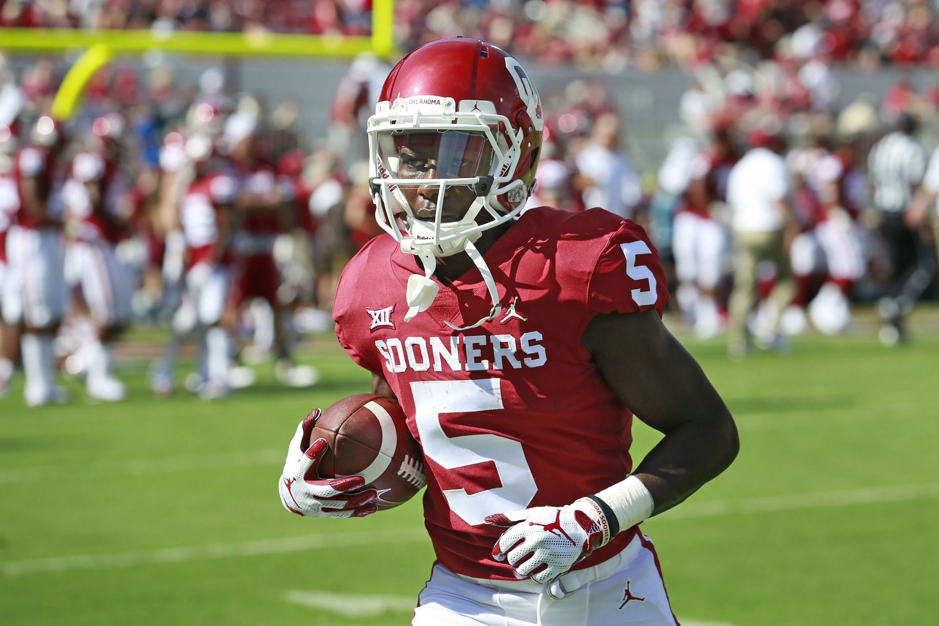 Wide receiver Marquise Brown.