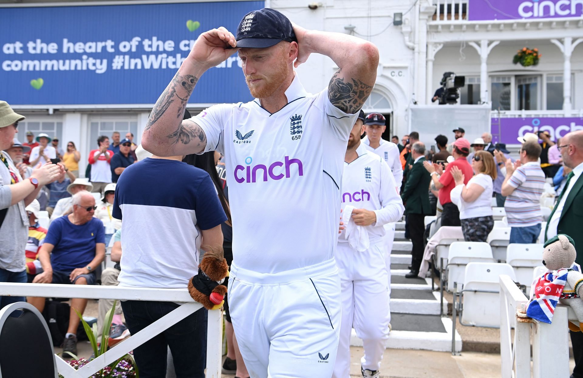 Ben Stokes has started his England Test captaincy stint on a positive note