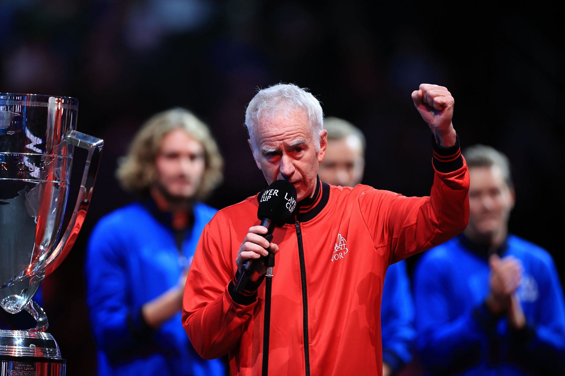 John McEnroe is happy that mental health is talked about &quot;more openly&quot; these days