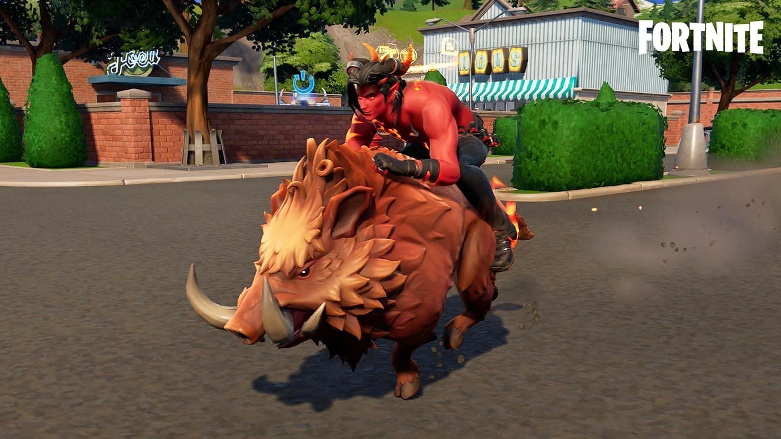 Animals can be used for some fancy Fortnite tricks (Image via Epic Games)