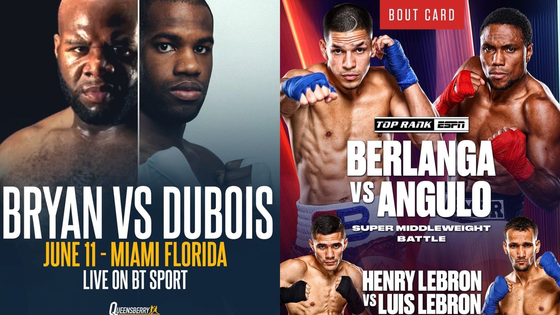 How to watch Daniel Dubois vs. Trevor Bryan and Edgar Berlanga vs. Roamer  Alexis Angulo