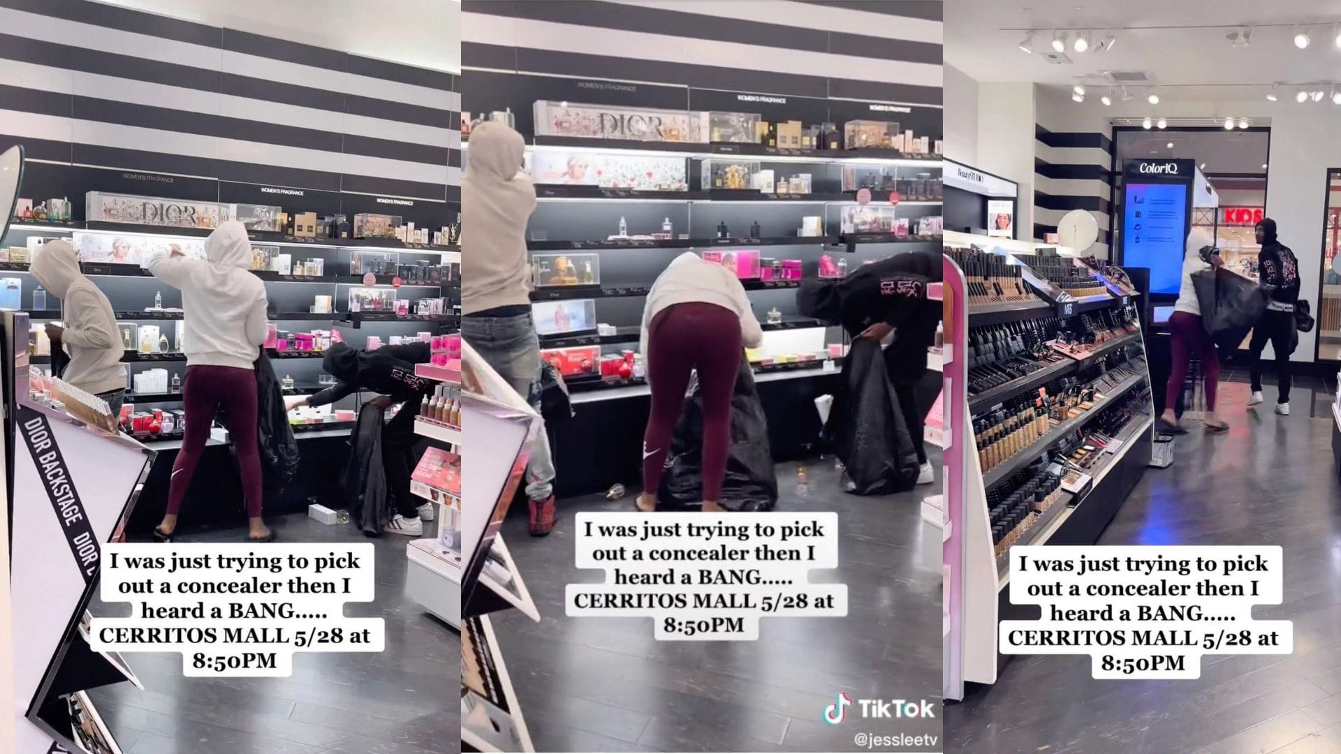 Sephora robbery Shoplifters ransack Los Cerritors Center’s beauty