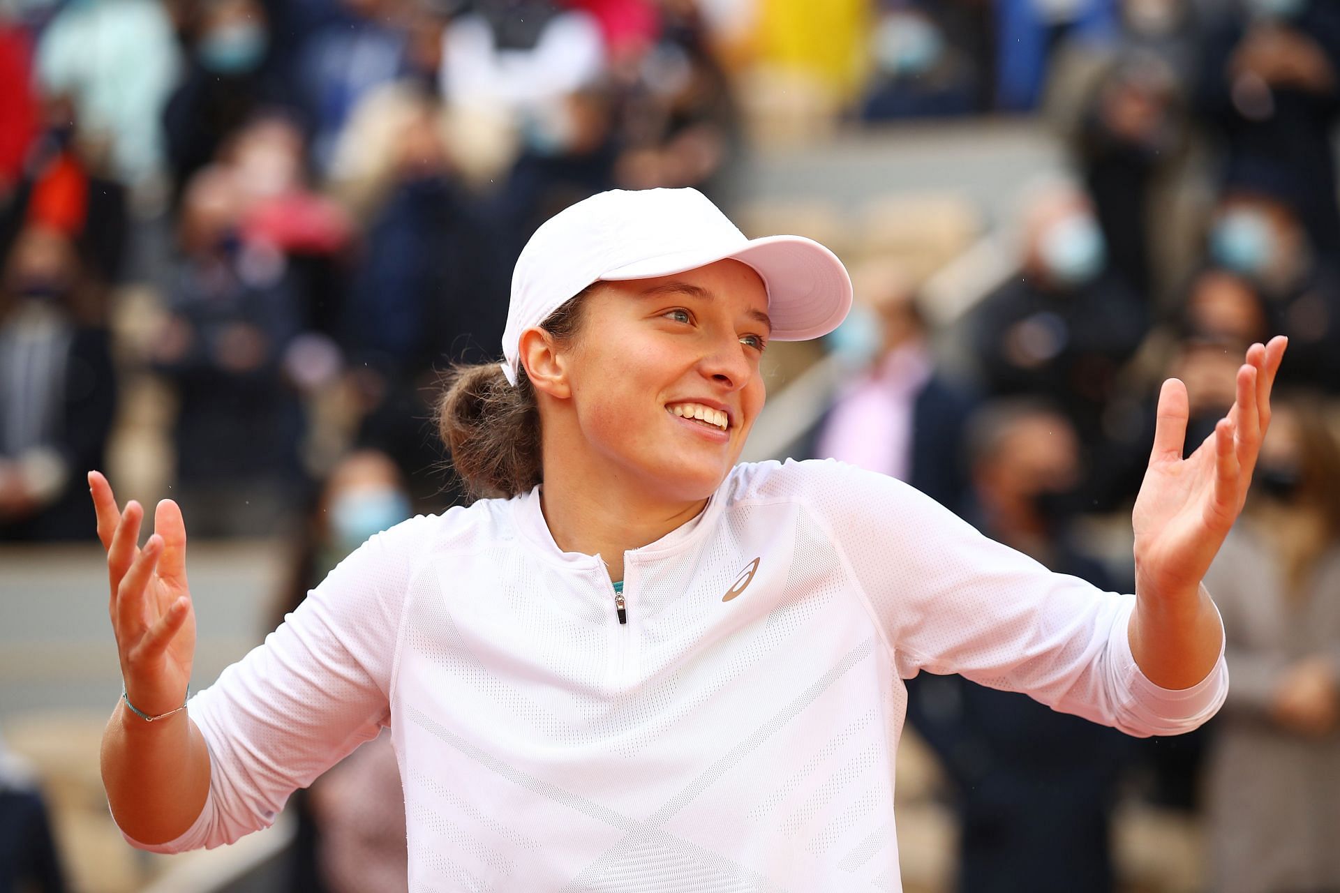 Iga Swiatek at the 2021 French Open