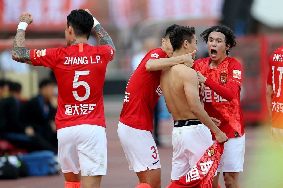Guangzhou and Wuhan Three Towns meet in the Chinese Super League on Thursday