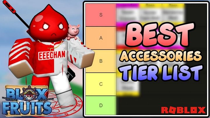 5 best accessories in Roblox Blox Fruits