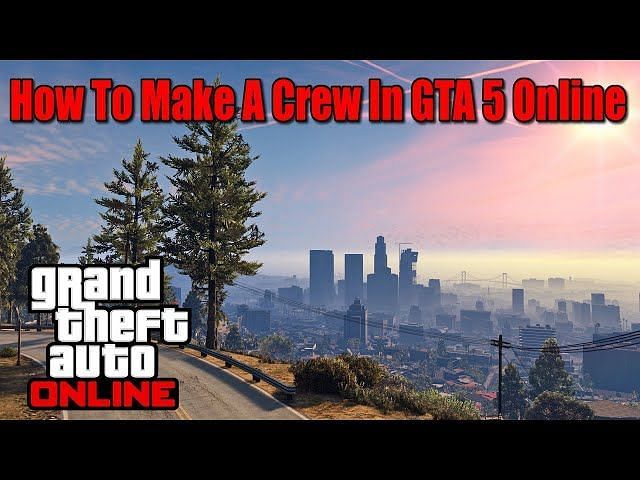 how to make a crew in gta 5 online xbox one