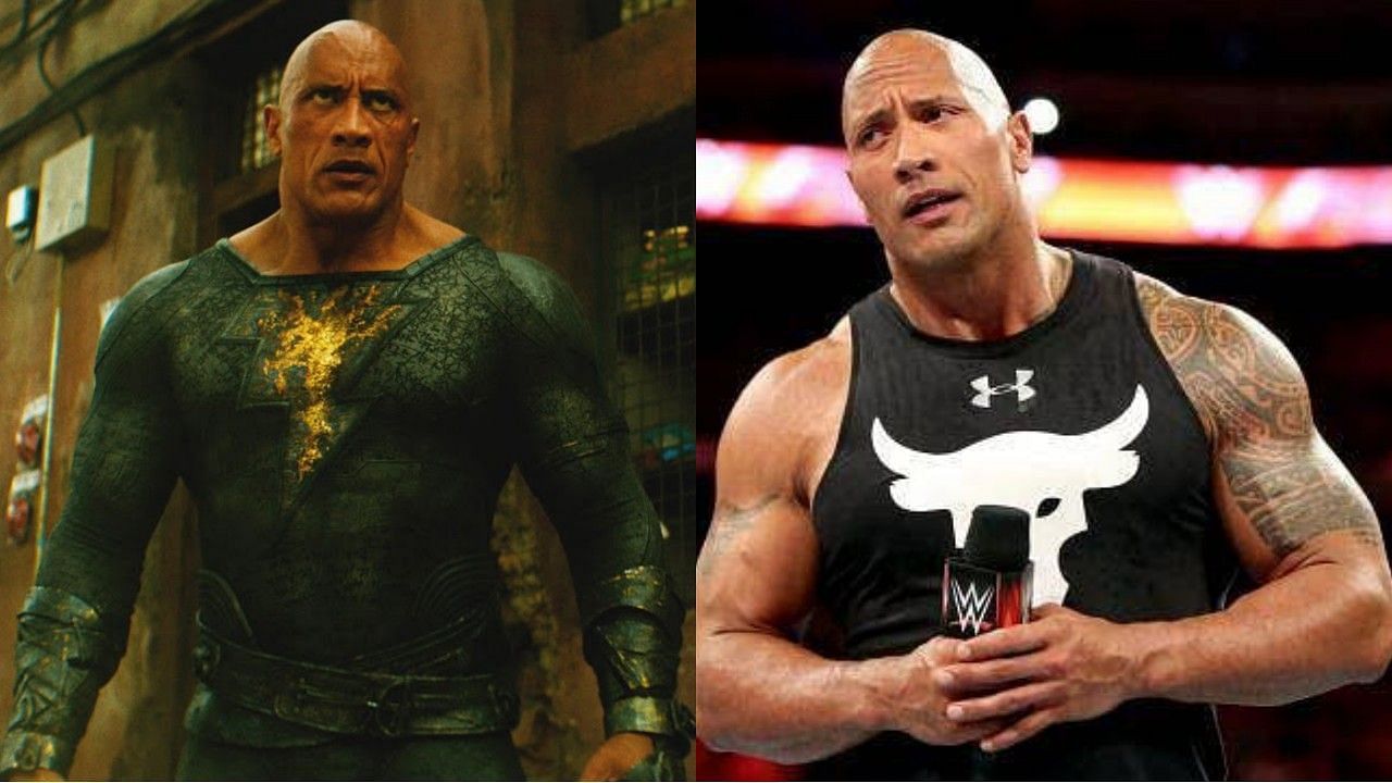 WWE दिग्गज द रॉक ब्लैक एडम की भूमिका में दिखेंगे
