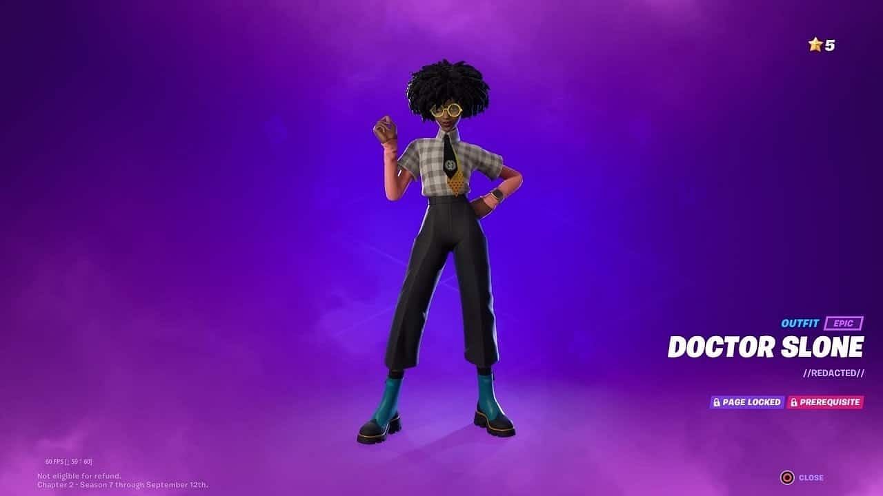 Dr. Slone&#039;s actions made her a very popular Fortnite lore character (Image via Epic Games)
