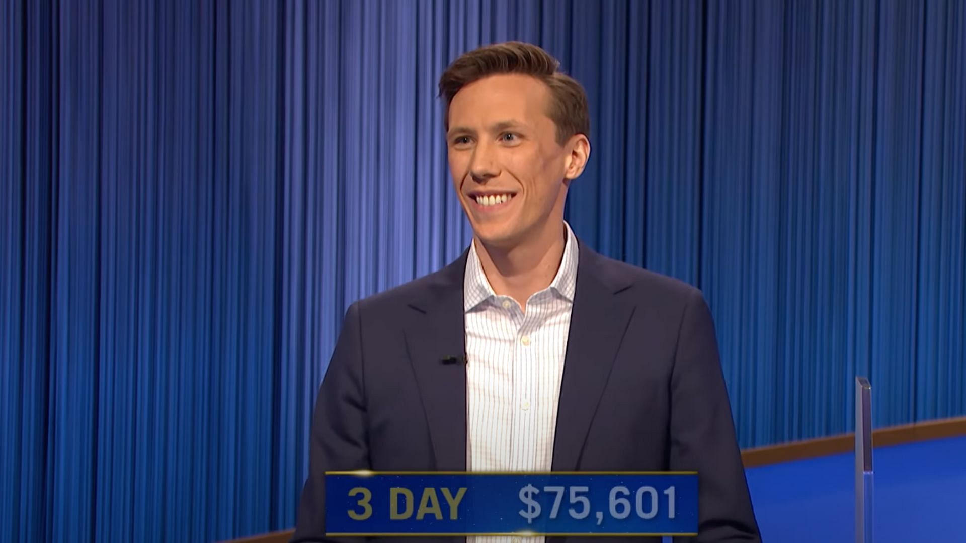 Eric Ahasic: Tonight&rsquo;s Final Jeopardy! winner (Image via Jeopardy)