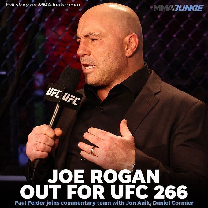 Why Was Joe Rogan Not Present At Ufc 275?