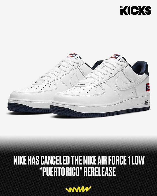 Where af1 low to buy Nike Air Force 1 Low Puerto Rico? Release date, price