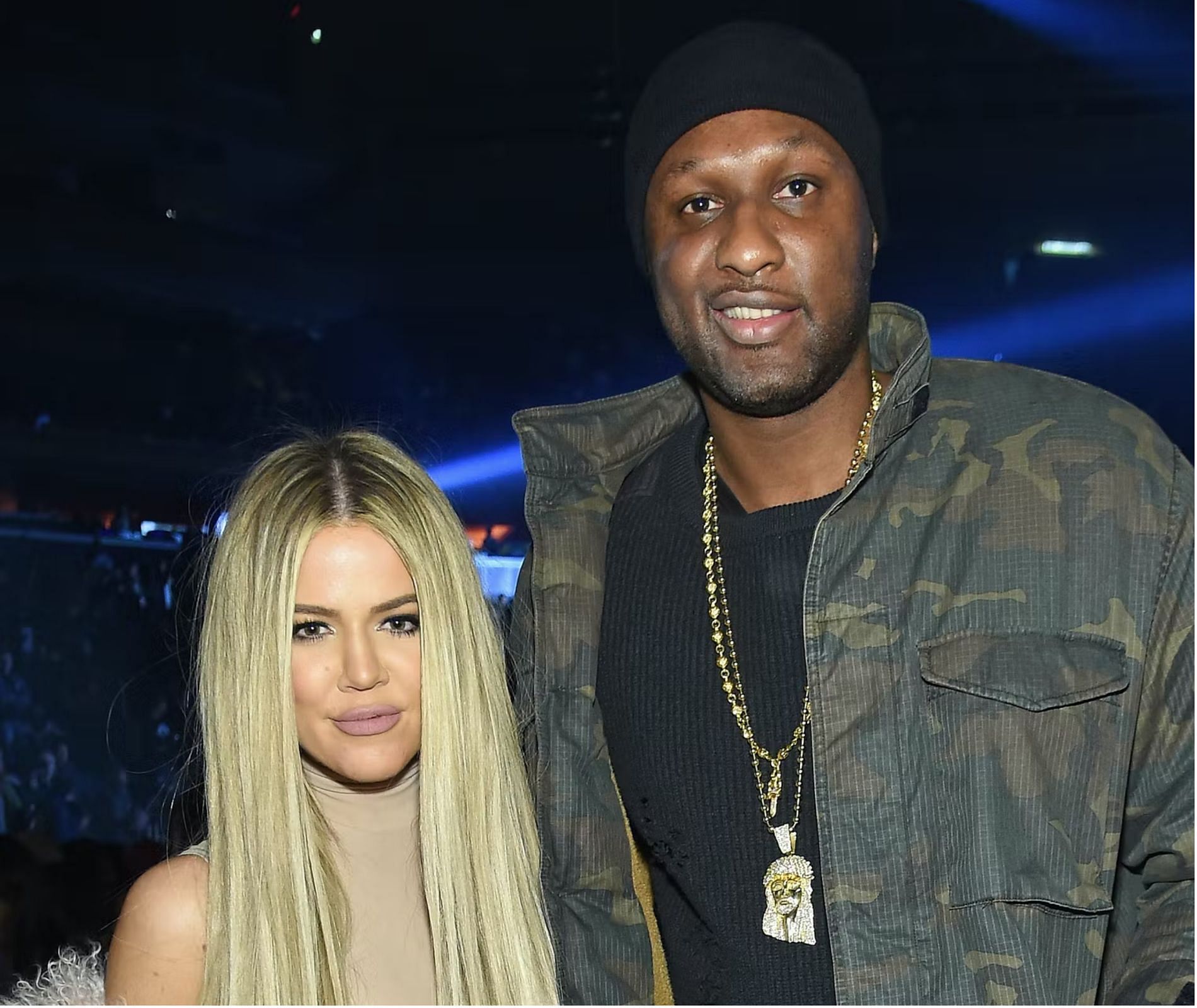 Khloe Kardashian was married to Lamar Odom for four years before they filed for divorce (Image via Jamie McCarthy/Getty Images)