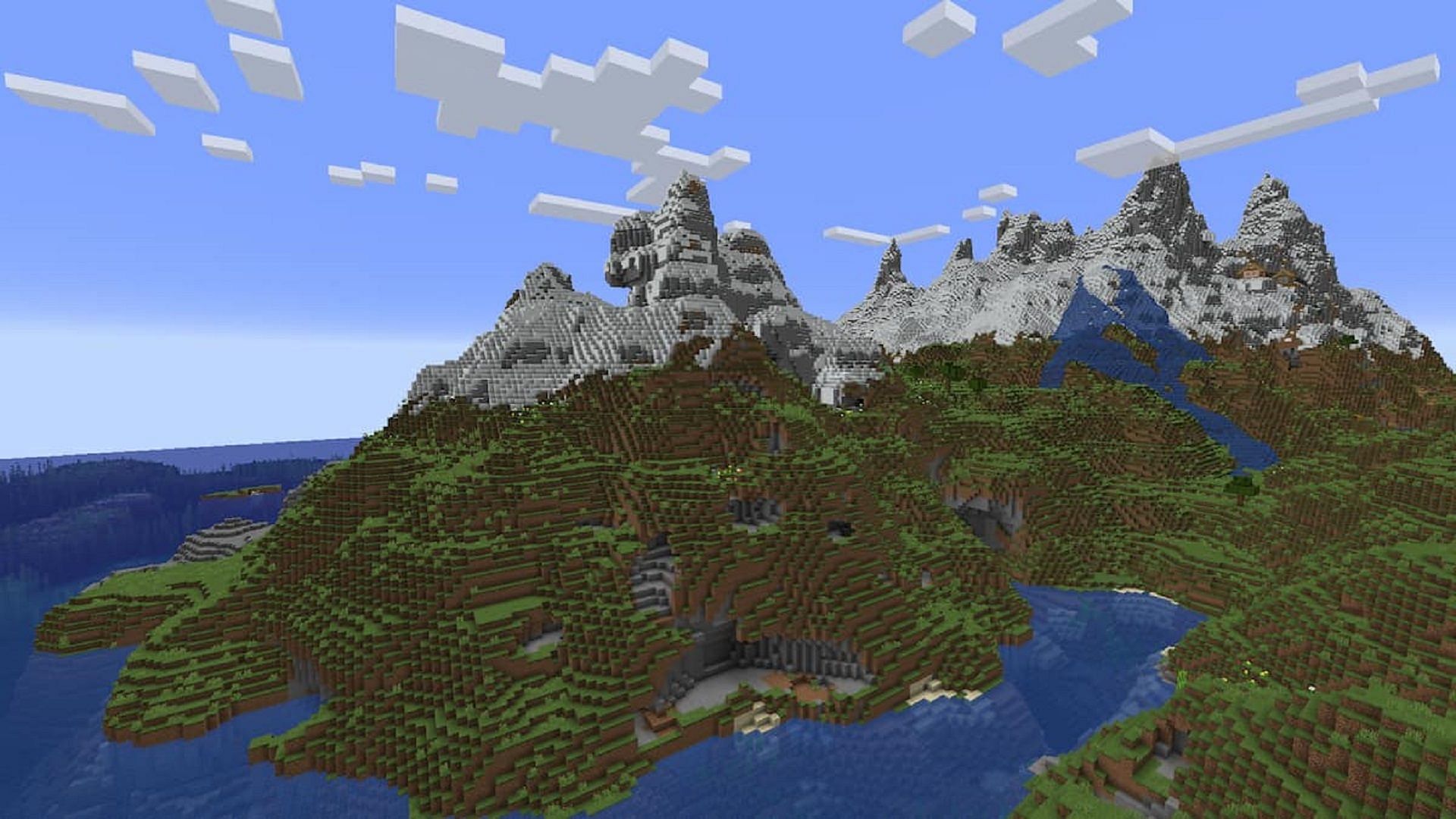 Top 10 Mountain Seeds For Minecraft Java Edition 1 19