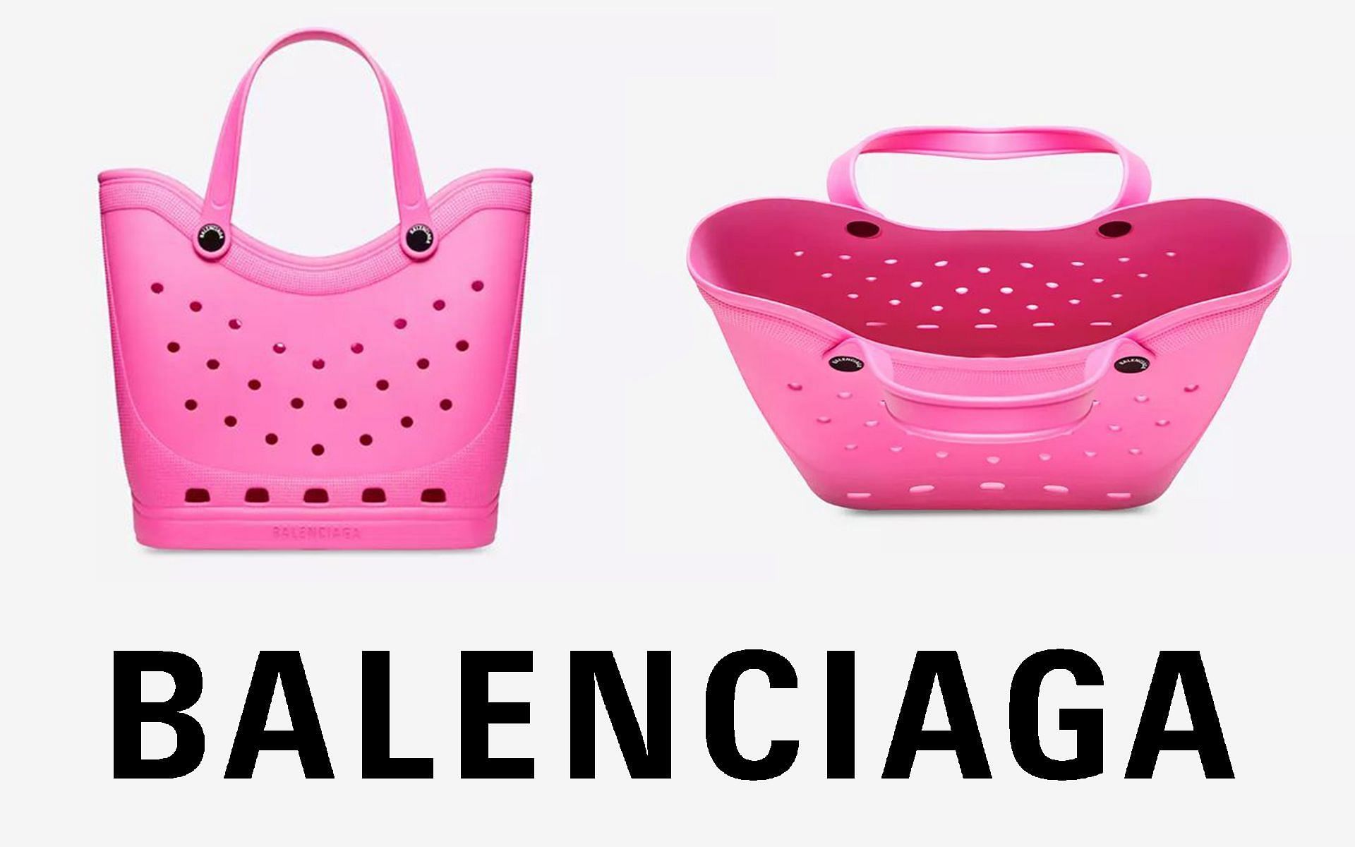 Balenciaga Crocs bags are available for purchase (Image via Sportskeeda)