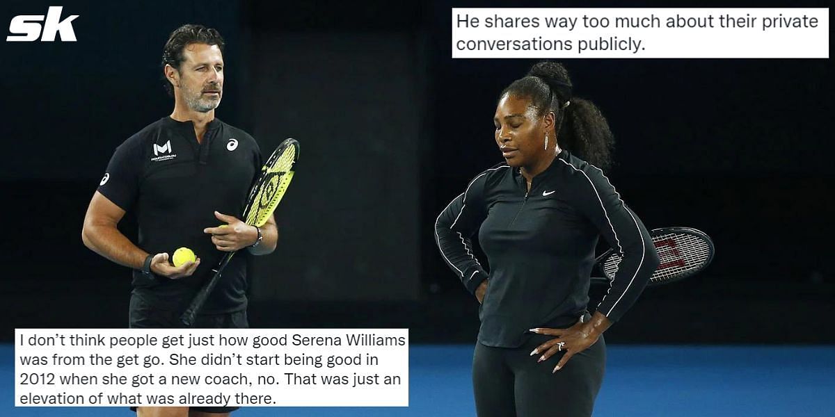 Tennis fans react to Patrick Mouratoglou&#039;s comments on his coaching split with Serena Williams