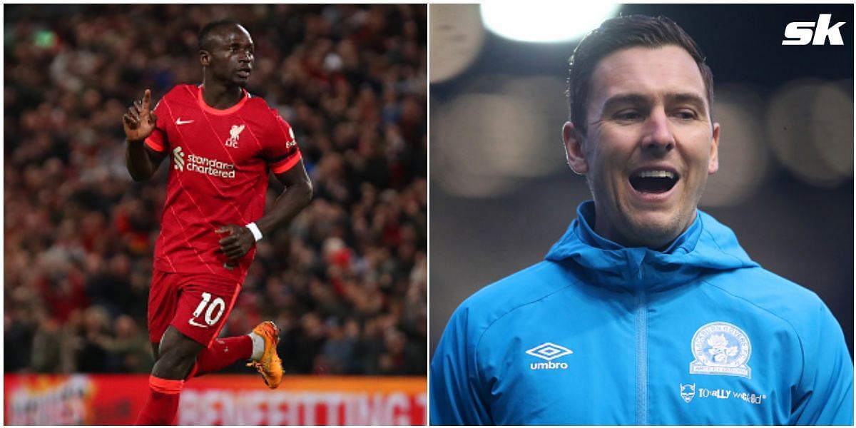 Sterwart Downing tips forward to follow Mane out of Anfield