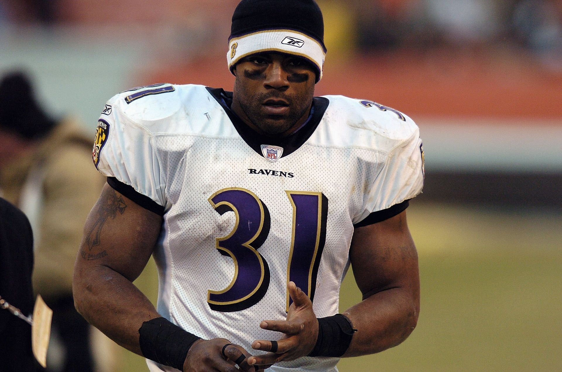 Baltimore Ravens running back Jamal Lewis