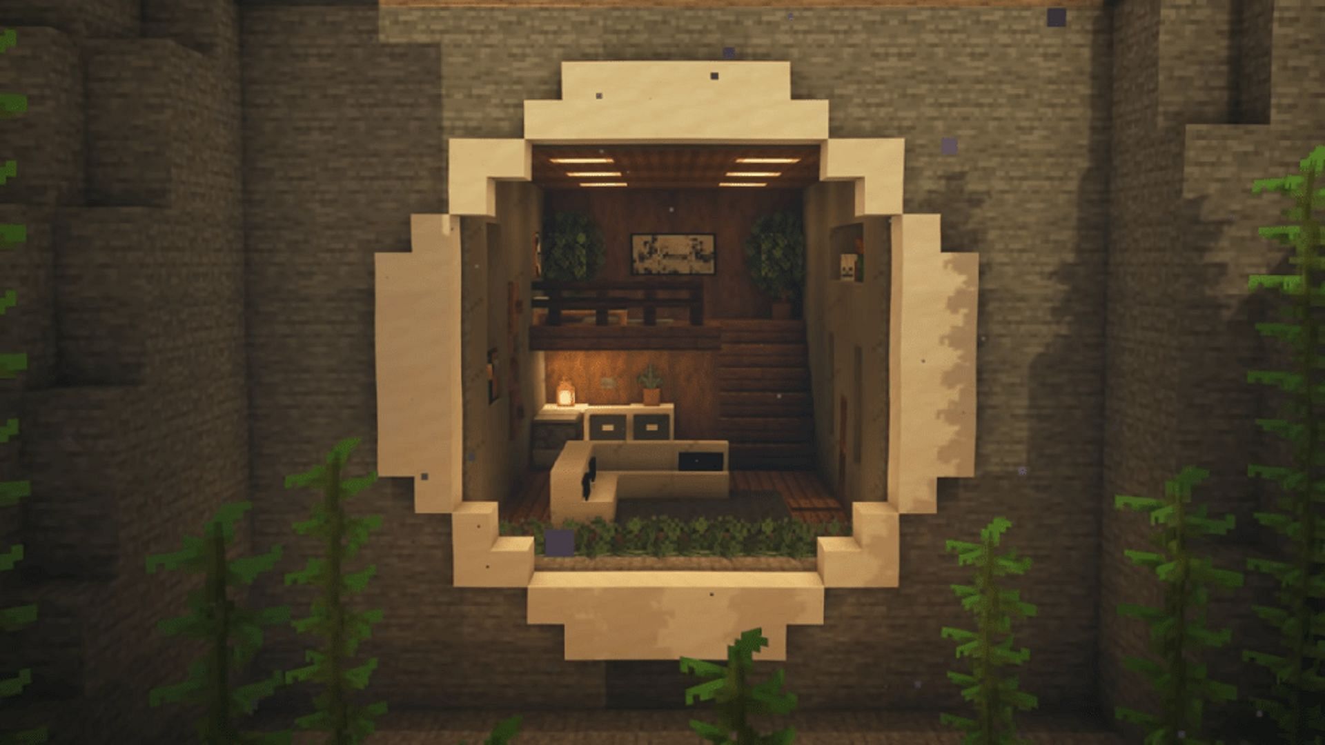 This house has a great view of the seabed (Image via Zaypixel/YouTube)