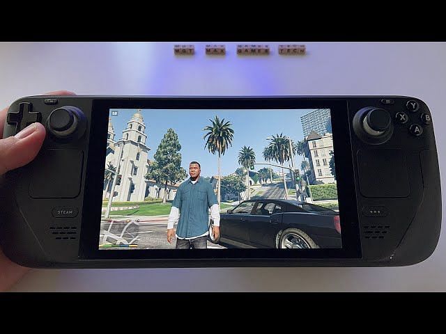 Steam Deck shows the wonders of a portable GTA 5