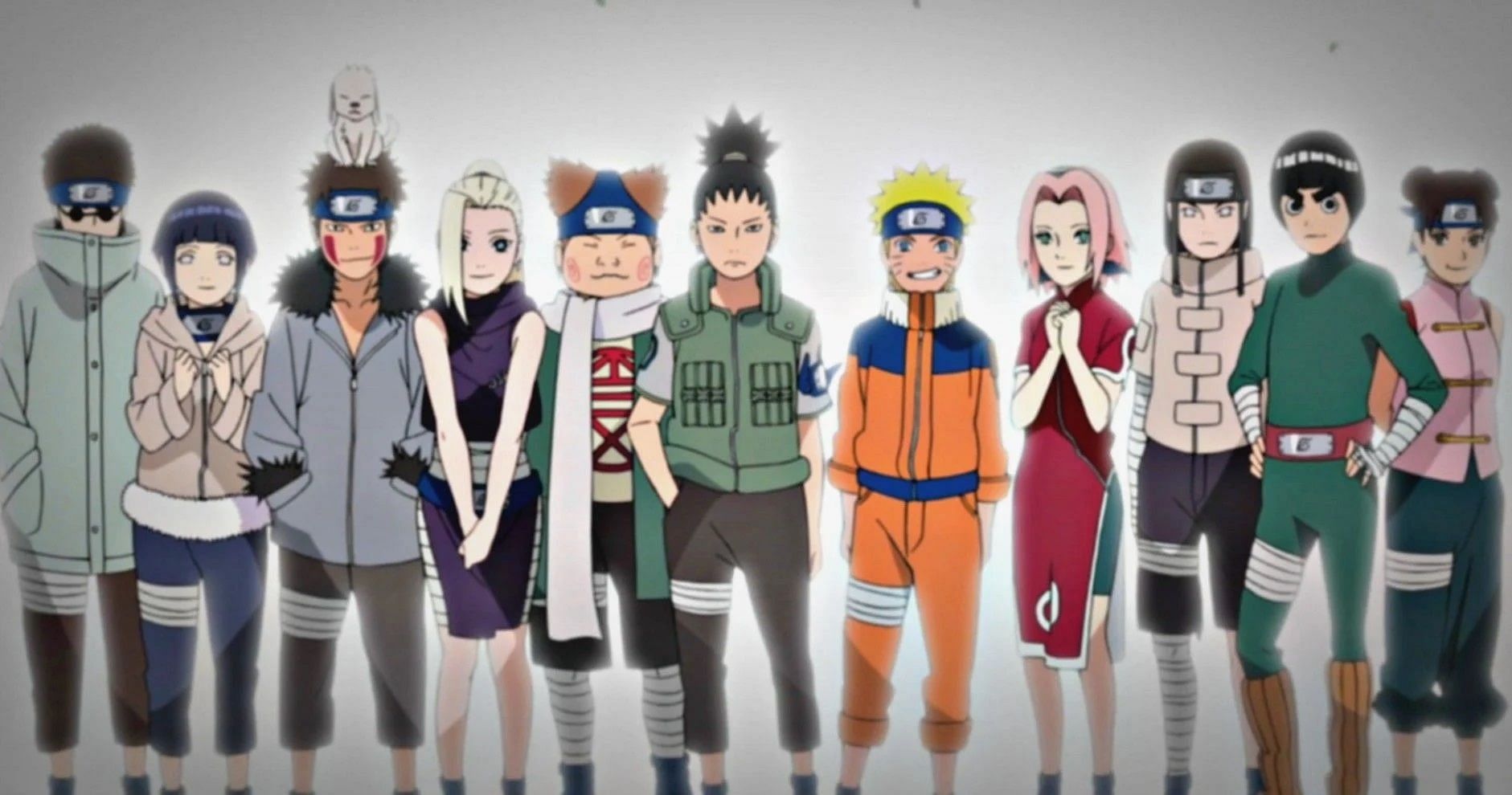 Naruto Gang, Shikamaru, Choji, Sakura, and many more., Image via Sportskeeda.