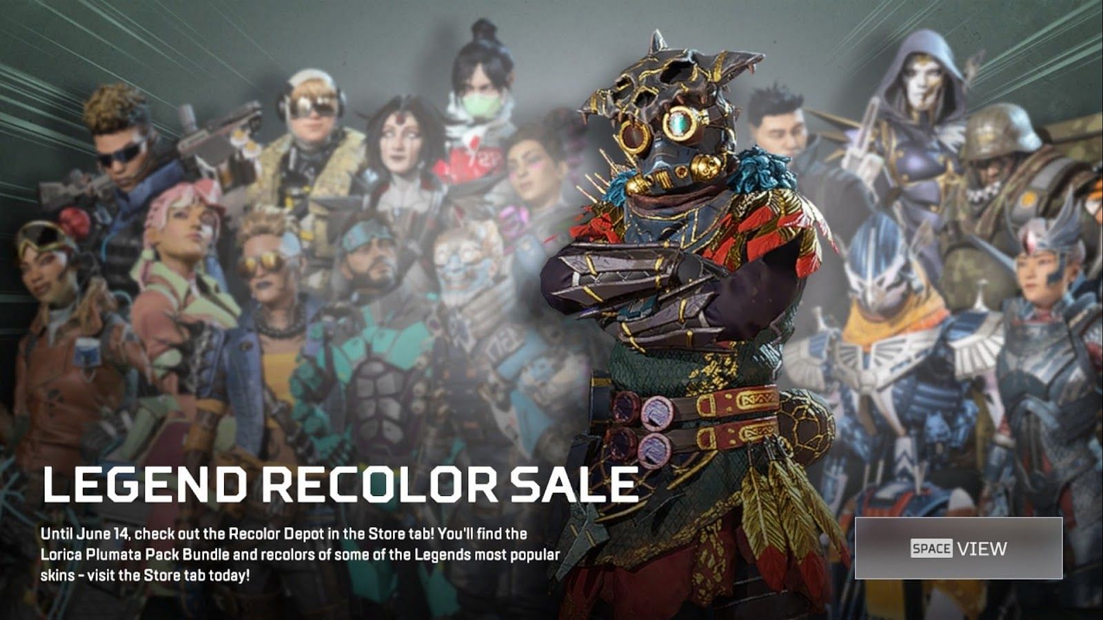 Apex Legends Recolor Sale Update For June 7 11 New Skins In Rotation