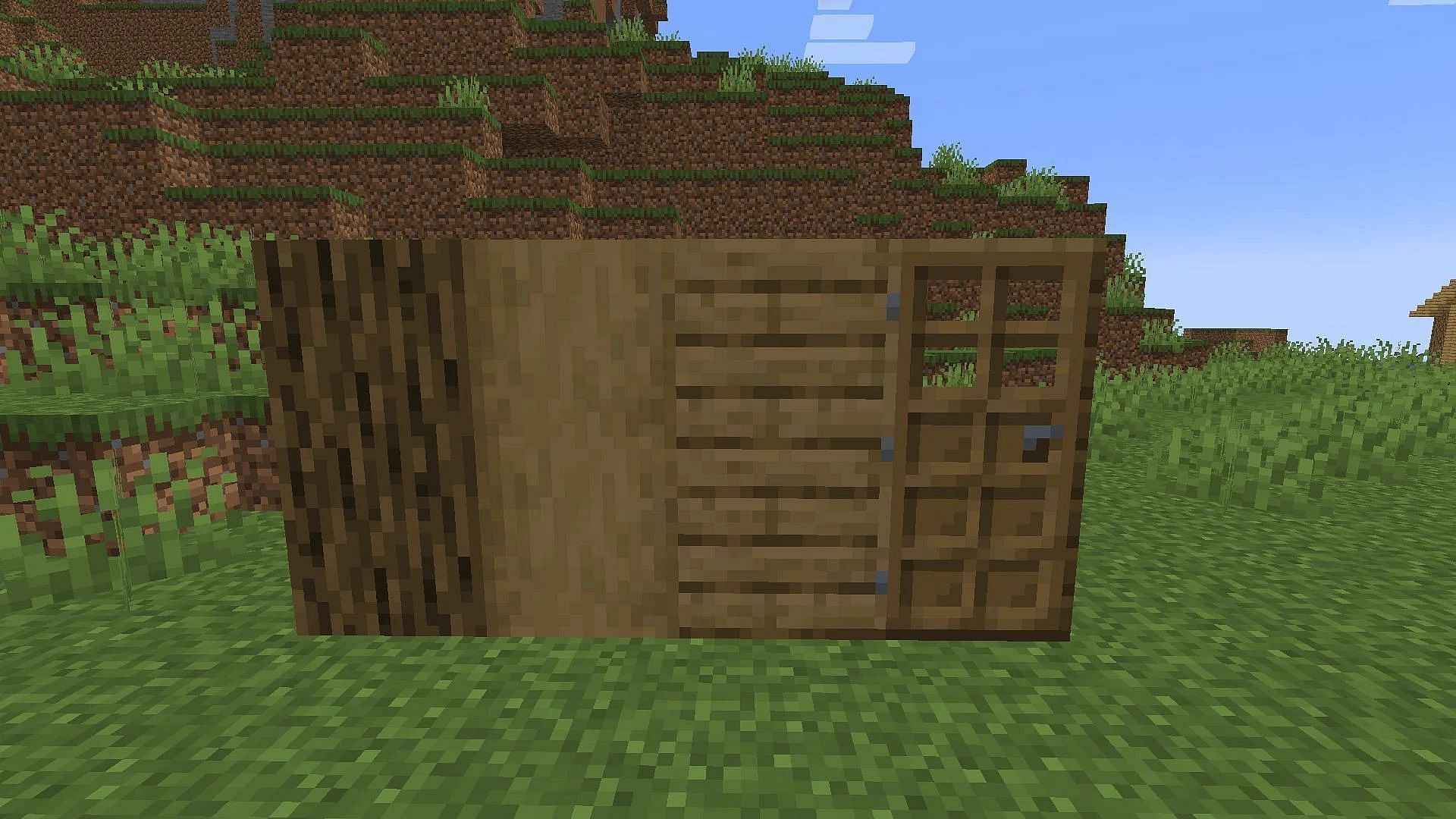 Minecraft every type of wood