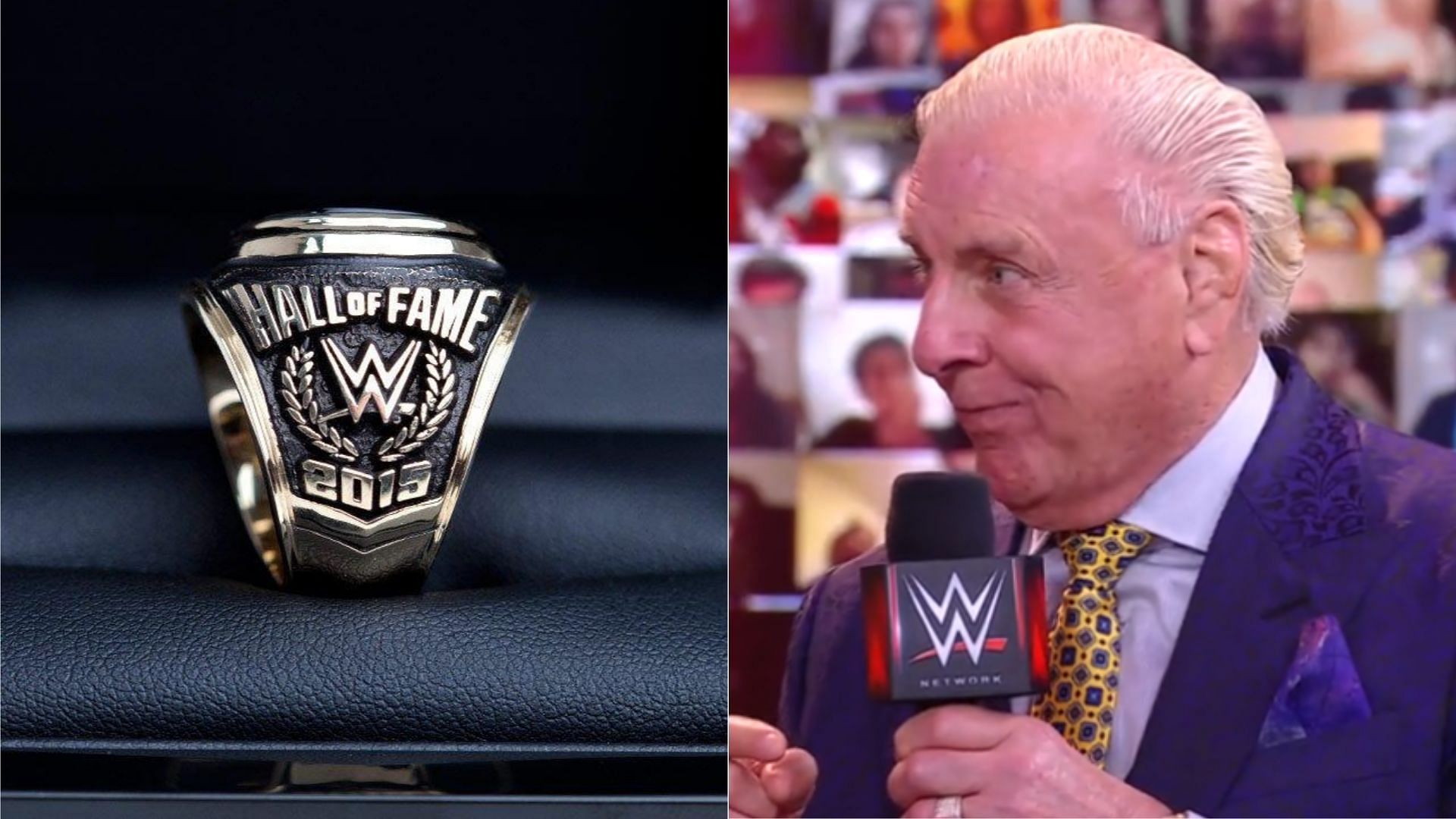 Wrestling legend Ric Flair is one of eight two-time Hall of Famers.