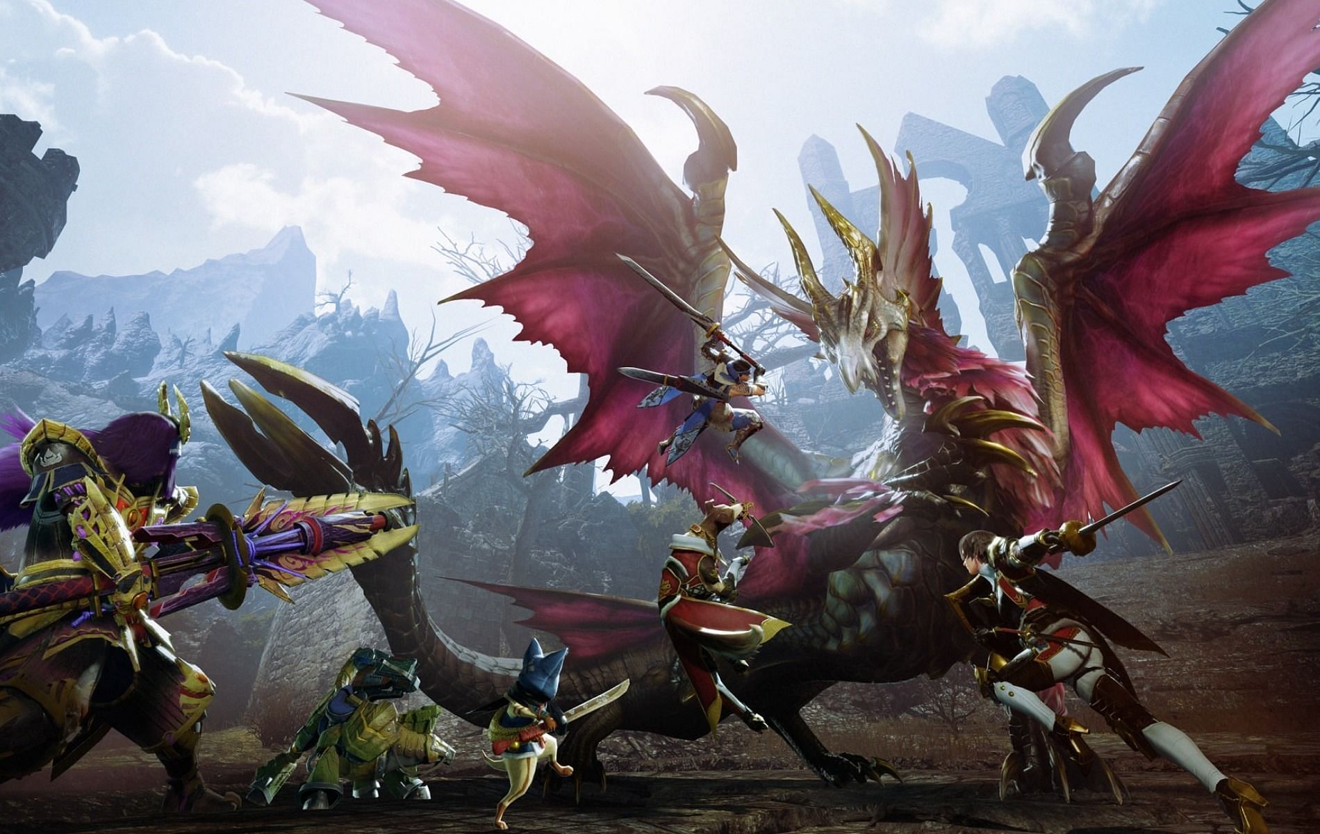 A look at all the playable content in the Monster Hunter Rise: Sunbreak expansion (Image via Monster Hunter Rise)