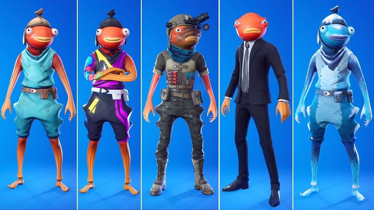 Fishstick has had a lot of variants in Fortnite. [Image via Epic Games]