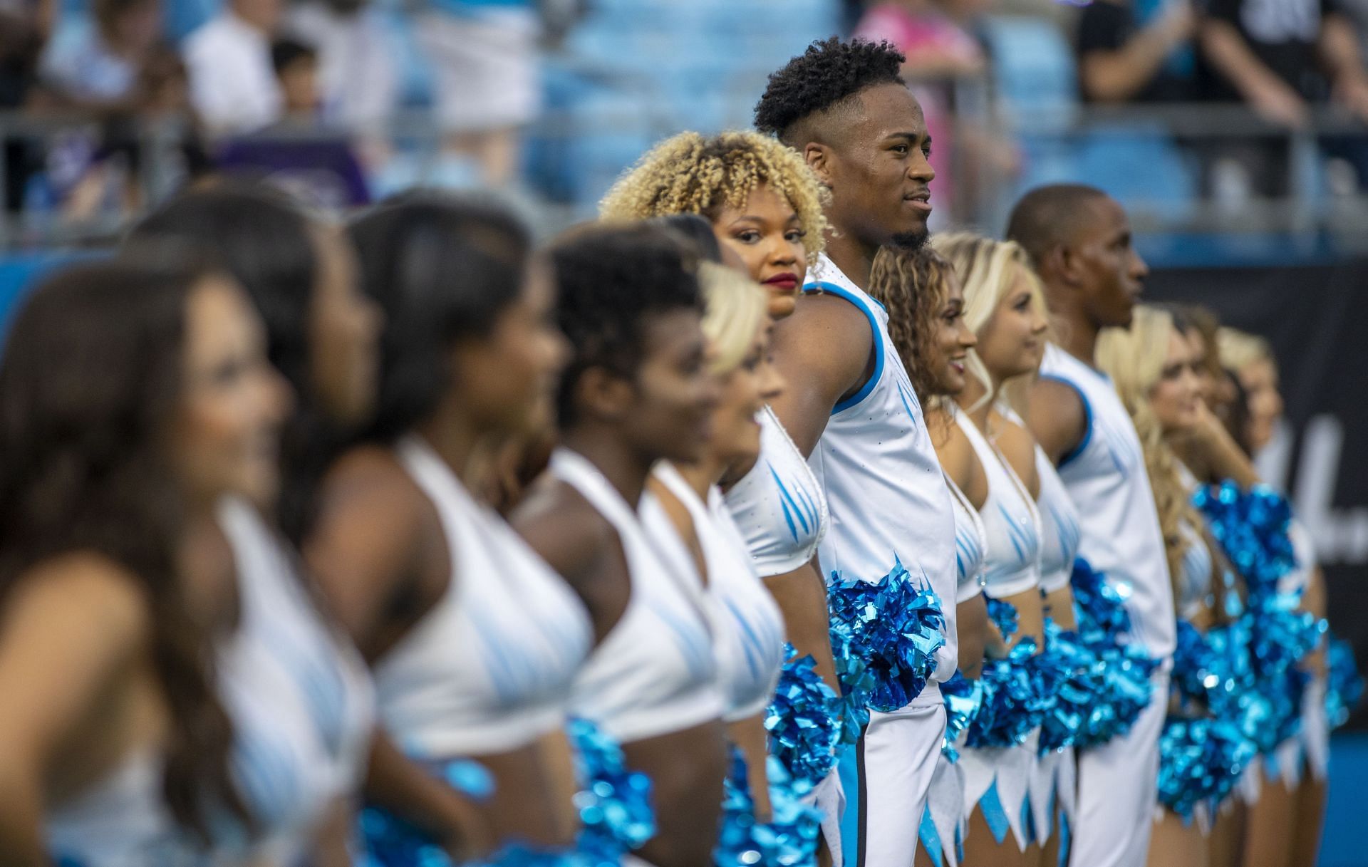 Who Is Justine Simone Lindsay Panthers Sign Nfls First Openly Trans Cheerleader