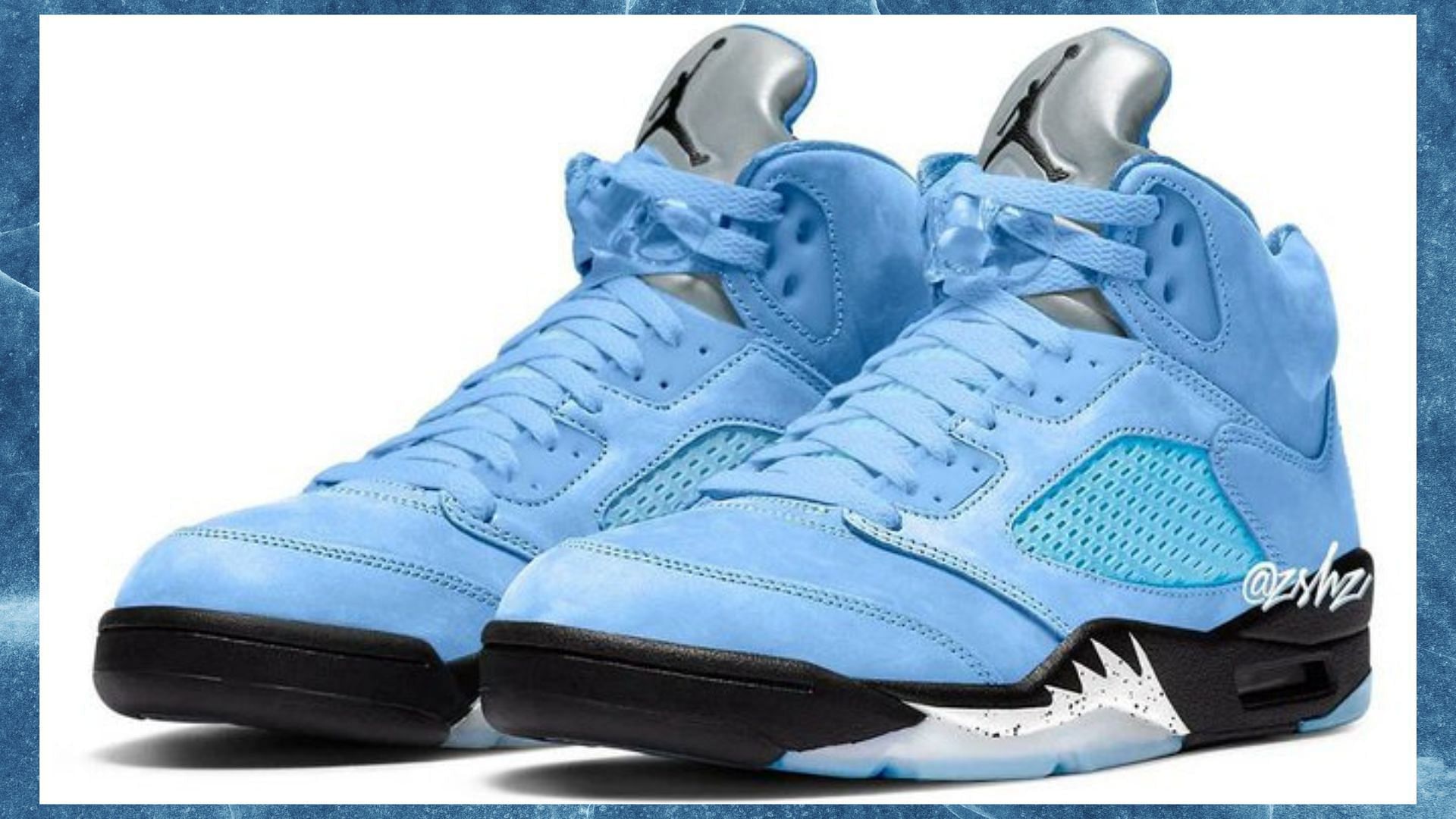 turquoise jordan 5