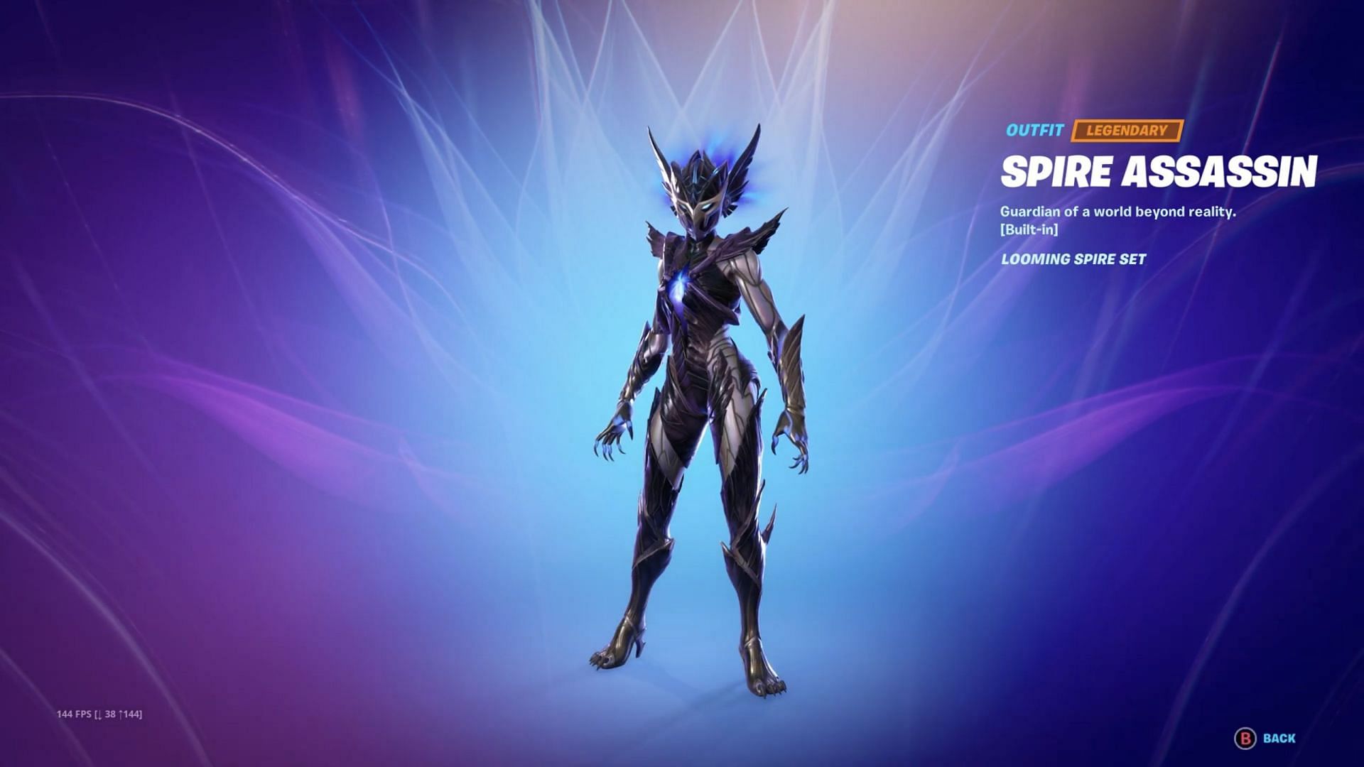 Spire Assassin was another disappointing Tier 100 Fortnite skin (Image via Epic Games)