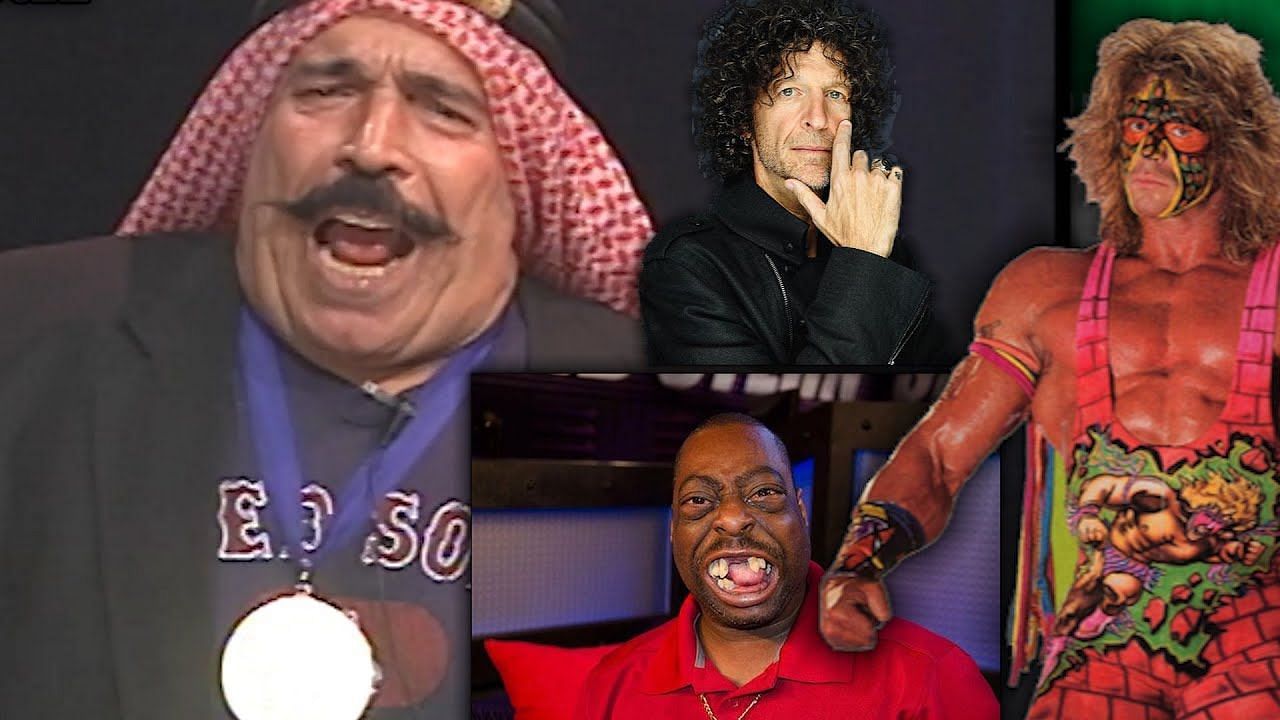The Iron Sheik along with other members of the Howard Stern menagerie