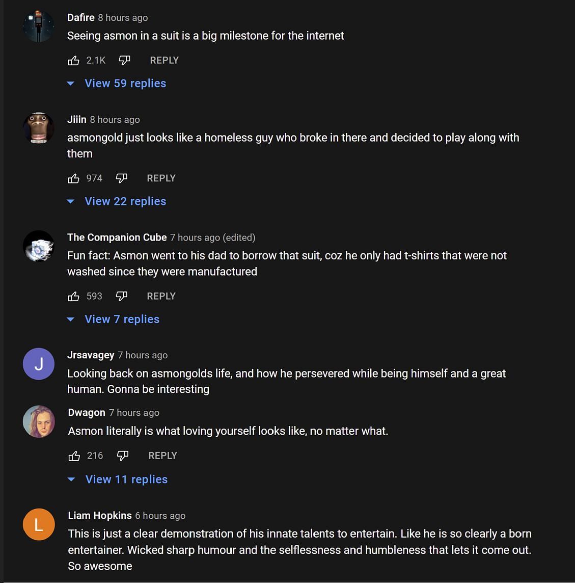 Fans react to streamer&#039;s new event (Image via AsmongoldClips/YouTube)
