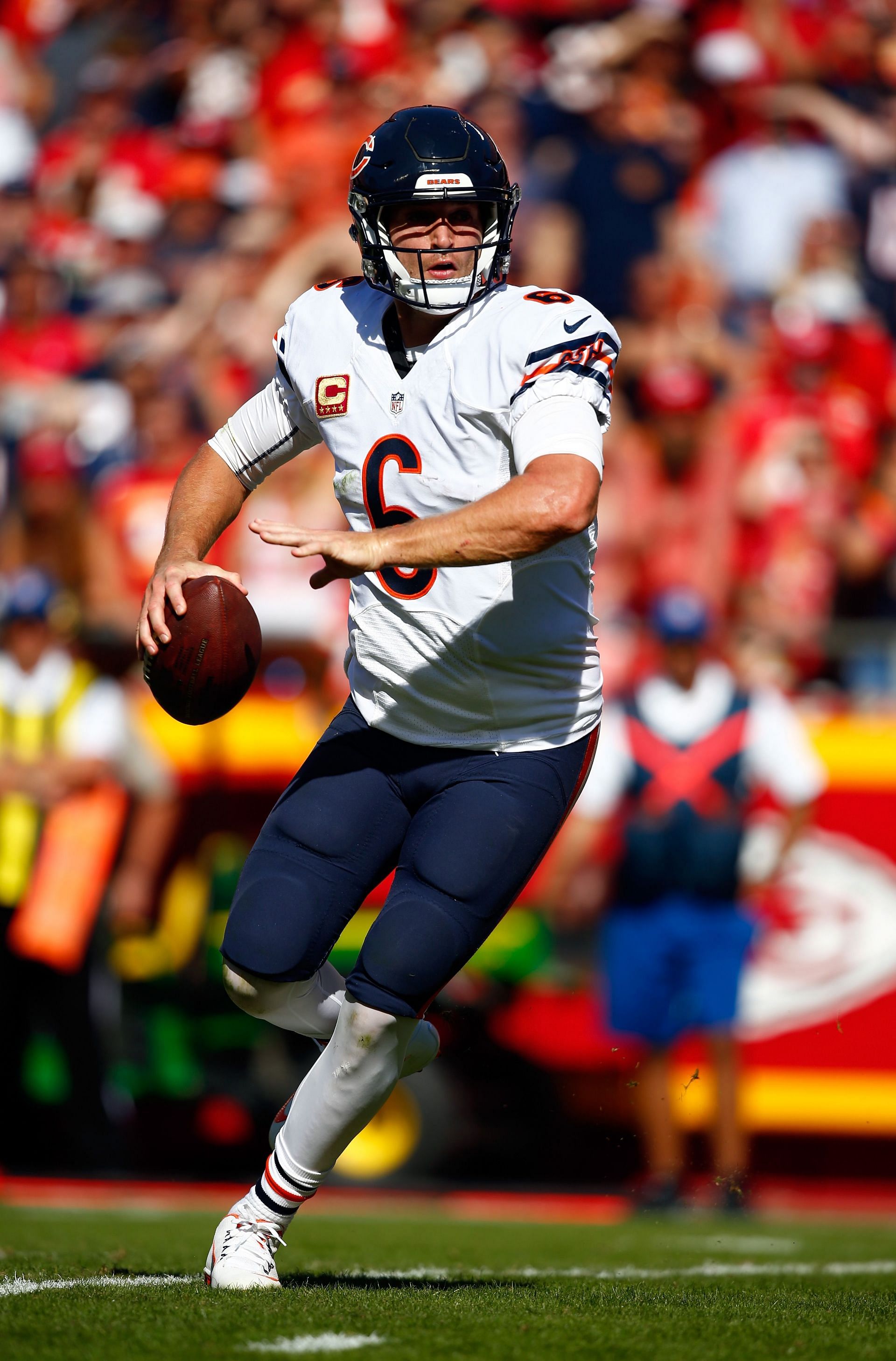 Cutler as a member of the Chicago Bears from 2009 - 2016