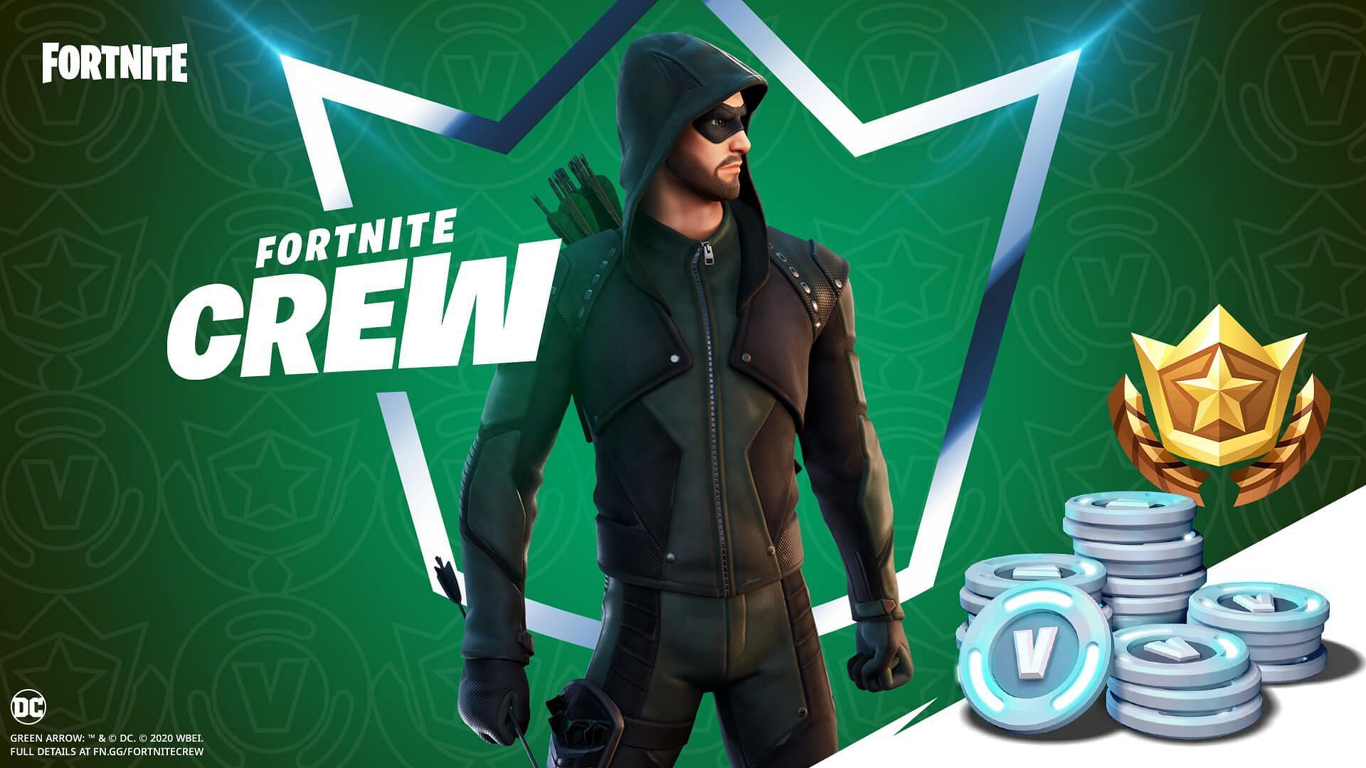 Green Arrow is one of the least popular Fortnite skins, despite his popularity in DC (Image via Epic Games)