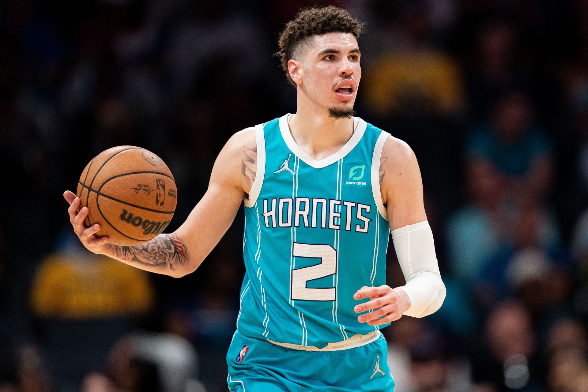 LaMelo Ball of the Charlotte Hornets in 2022