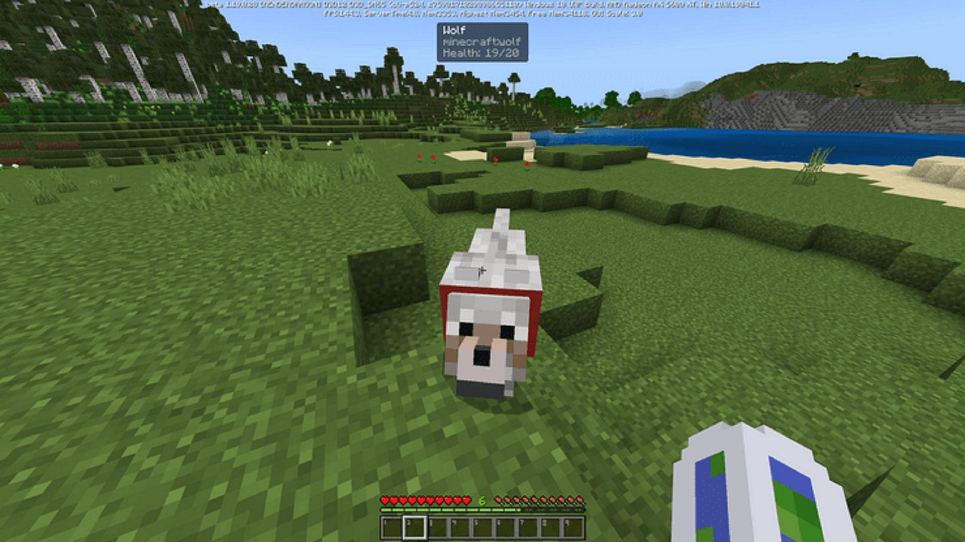This plugin provides tooltips, which is great for new players (Image via Fluffyalien1422/Mcpedl)