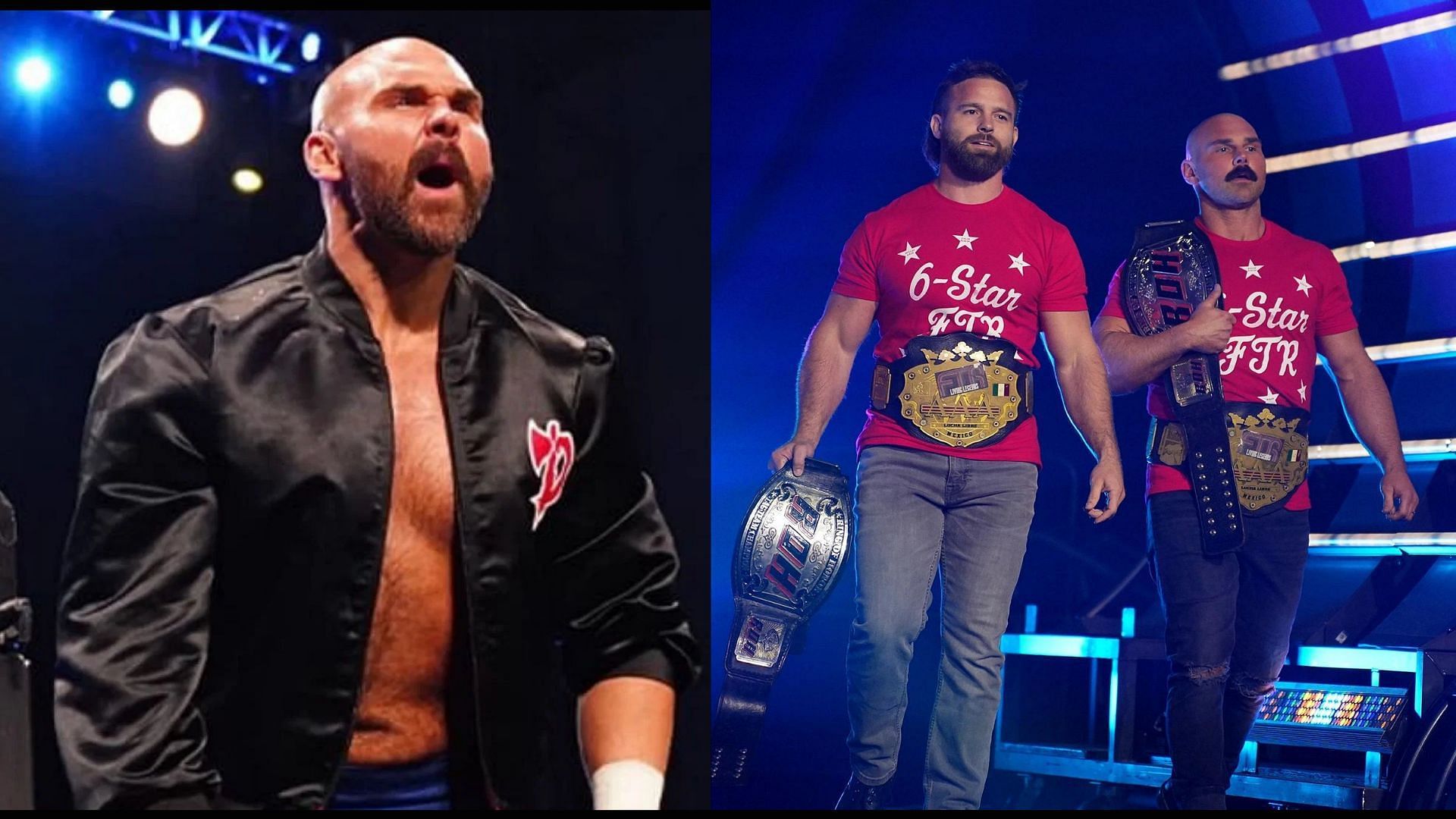 AEW team FTR's Dax Harwood criticizes one company for putting tag team ...