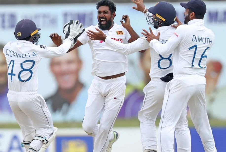 श्रीलंकाई टीम ने बेहतरीन गेंदबाजी का प्रदर्शन किया 