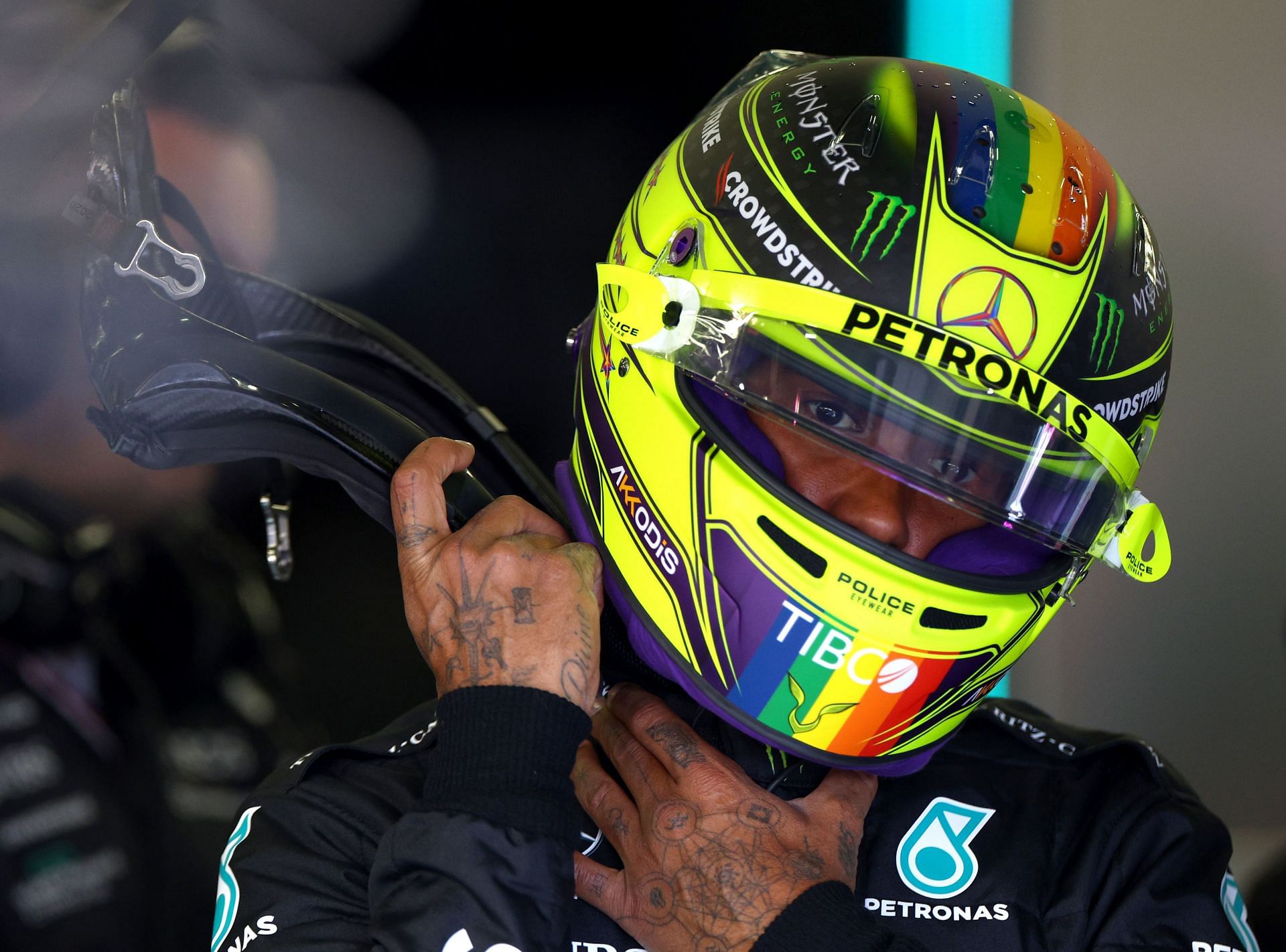 Lewis Hamilton was a surprise P2 in both sessions on the first day of the 2022 F1 British GP