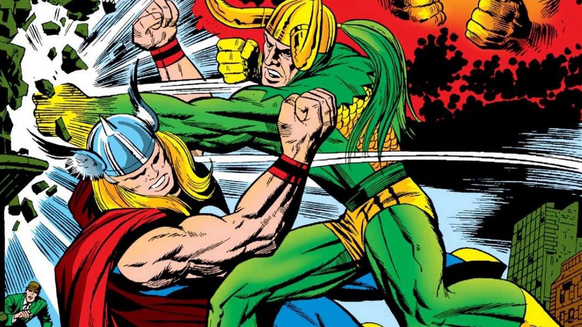 Thor has been an iconic hero for decades (Image via Jack Kirby, Marvel Studios, The mighty Thor)