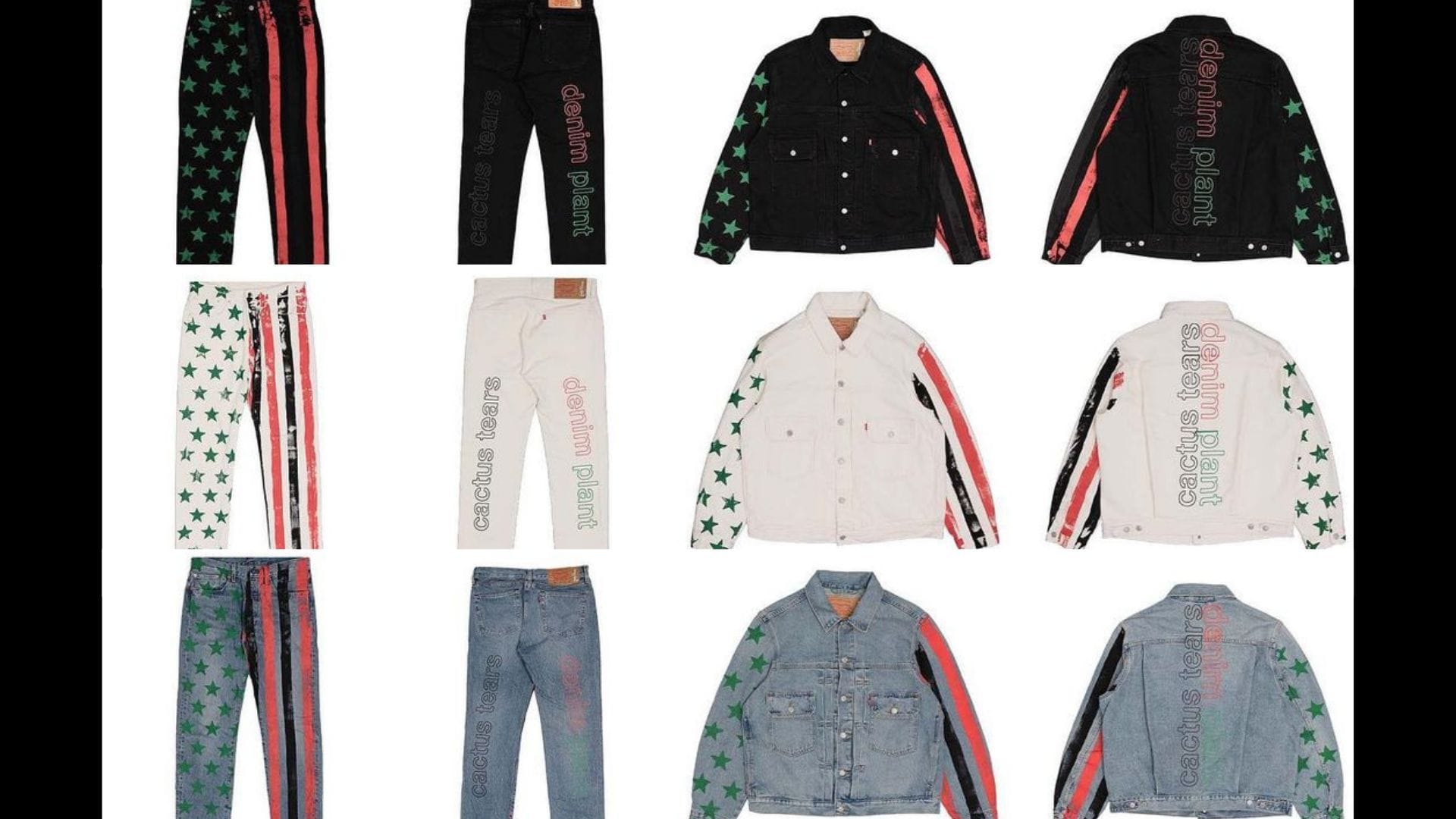Denim Tears x Cactus Plant Flea Market 
