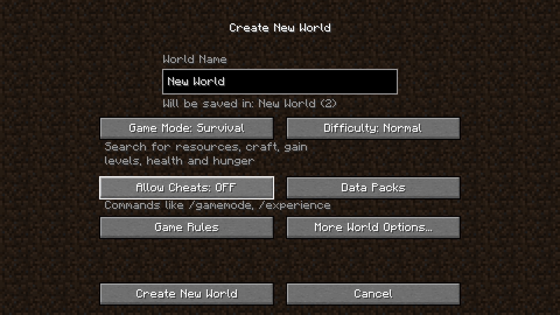How to enable cheats in Minecraft 1.19 update
