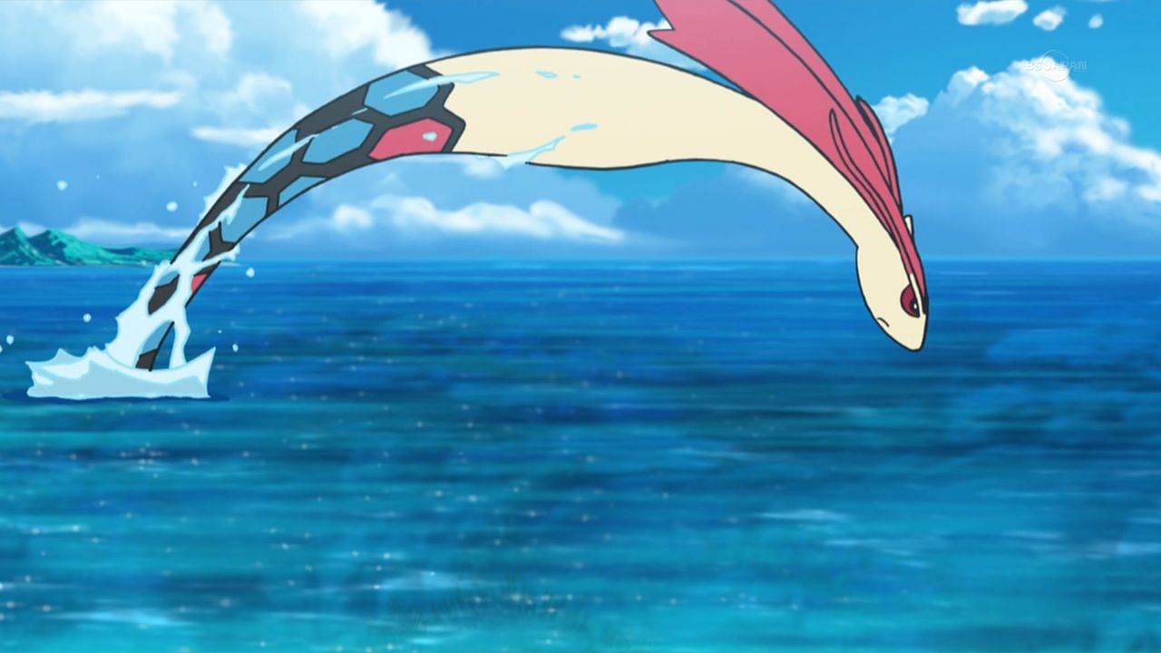 Milotic is one of the best Water-types in the main series (Image via The Pokemon Company)