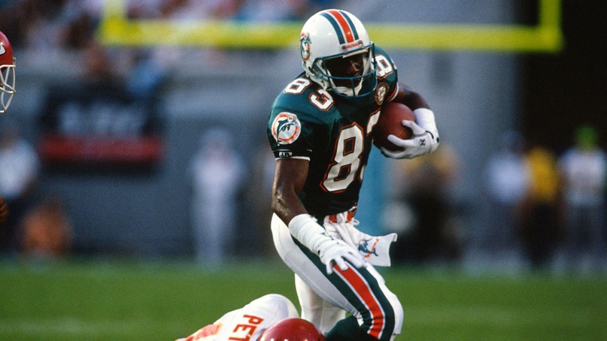 Mark Clayton with the Miami Dolphins