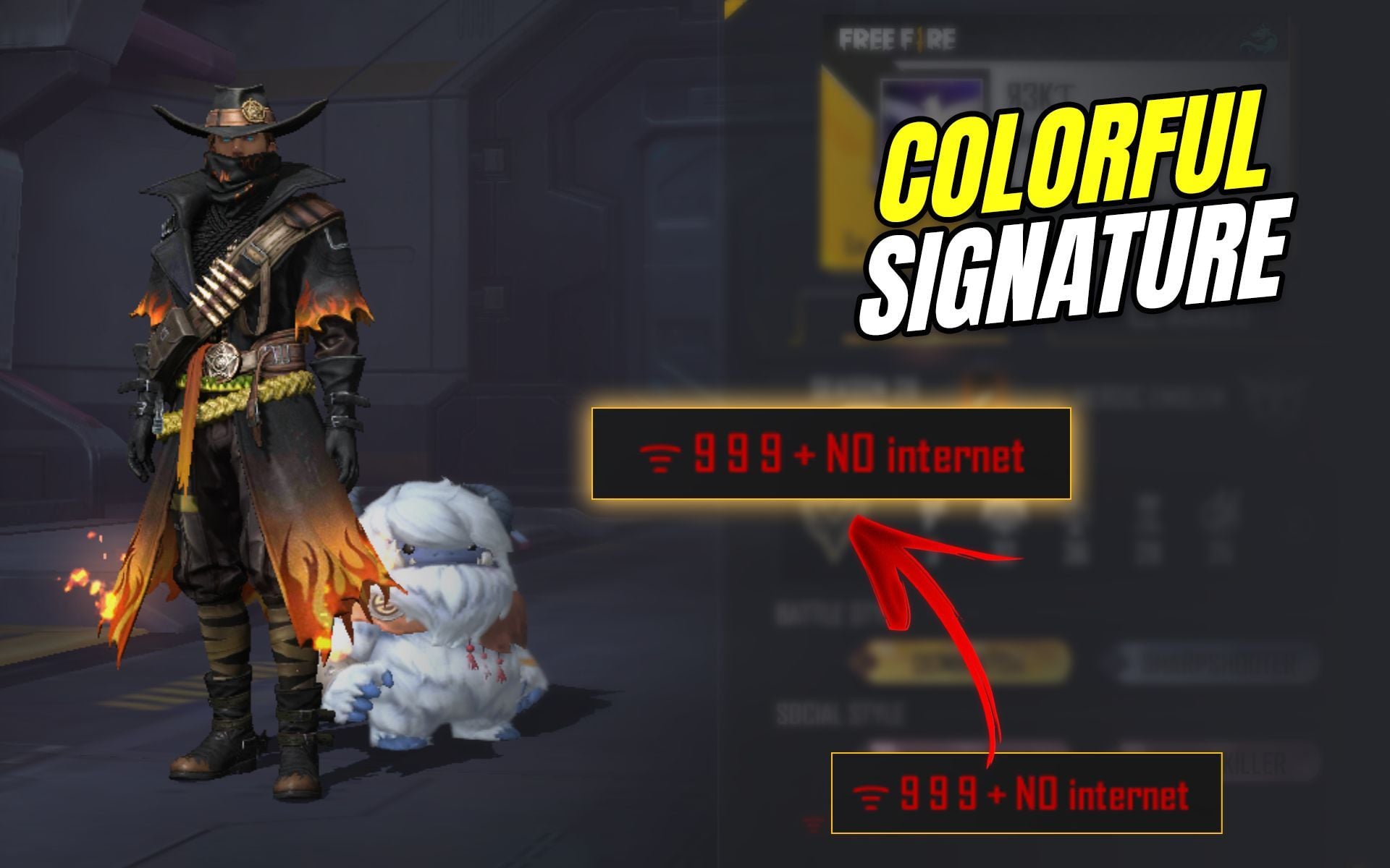 How to make add colourful Free Fire MAX signatures in 2022: Colour codes and working trick - Vimarsana News